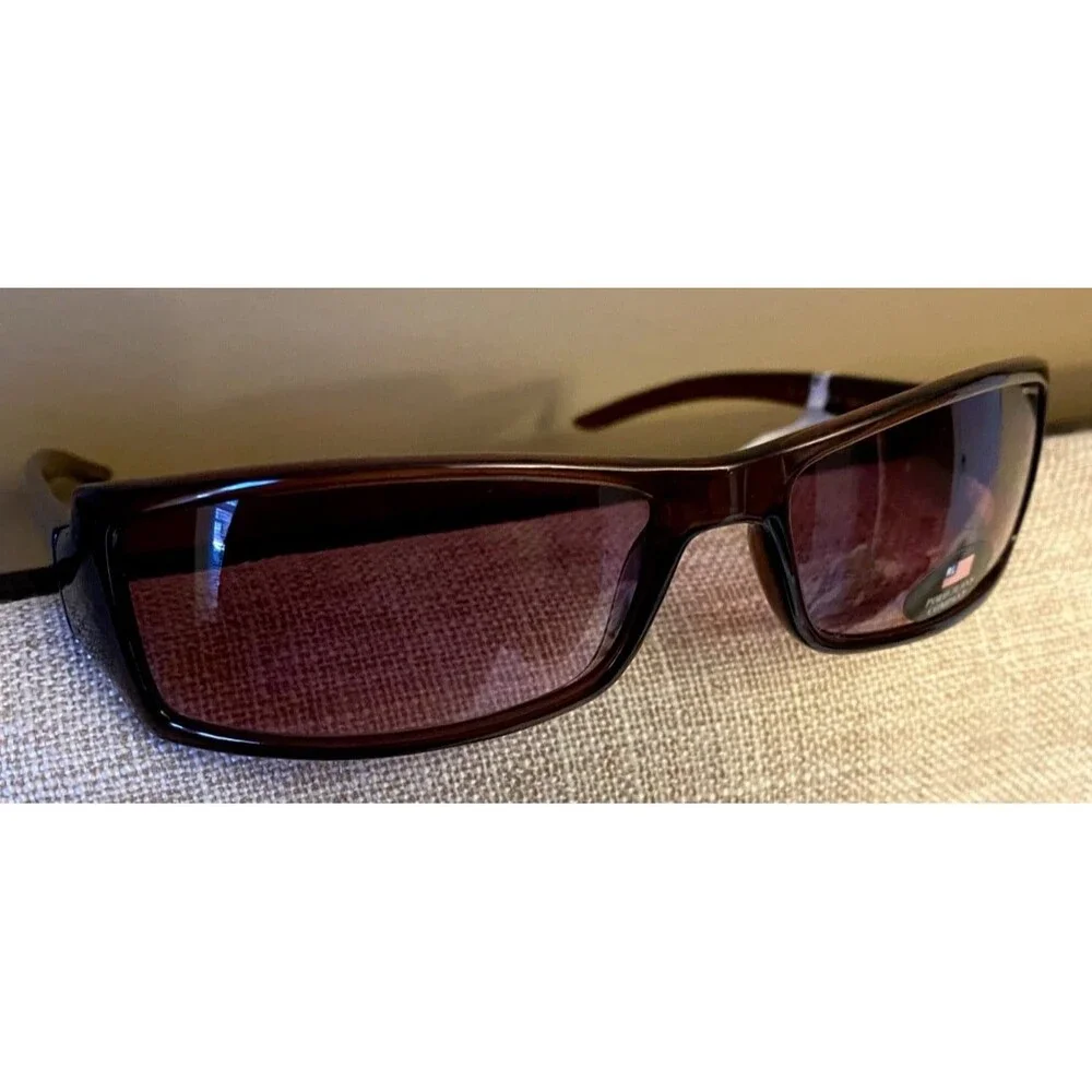 NEW Ralph Lauren Polo Jeans Rectangular Sunglasses 58-16, 130mm - Picture 3 of 5